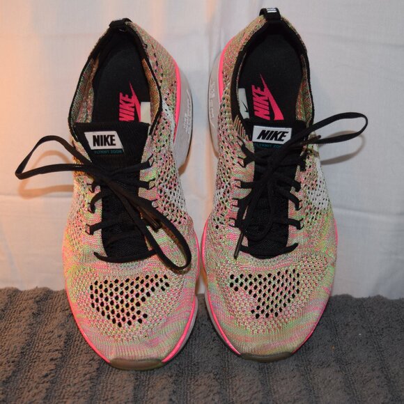 Nike Flyknit Zoom‎ Multi-Color Shoe's - Women's size 8 - Picture 1 of 13